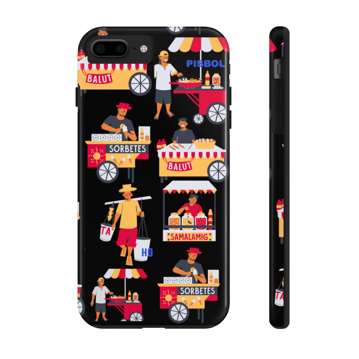Philippine Street Food Theme Tough Phone Cases, Case-Mate, Unique phone Case | Filipino Gifting Idea | Stocking Stuffers