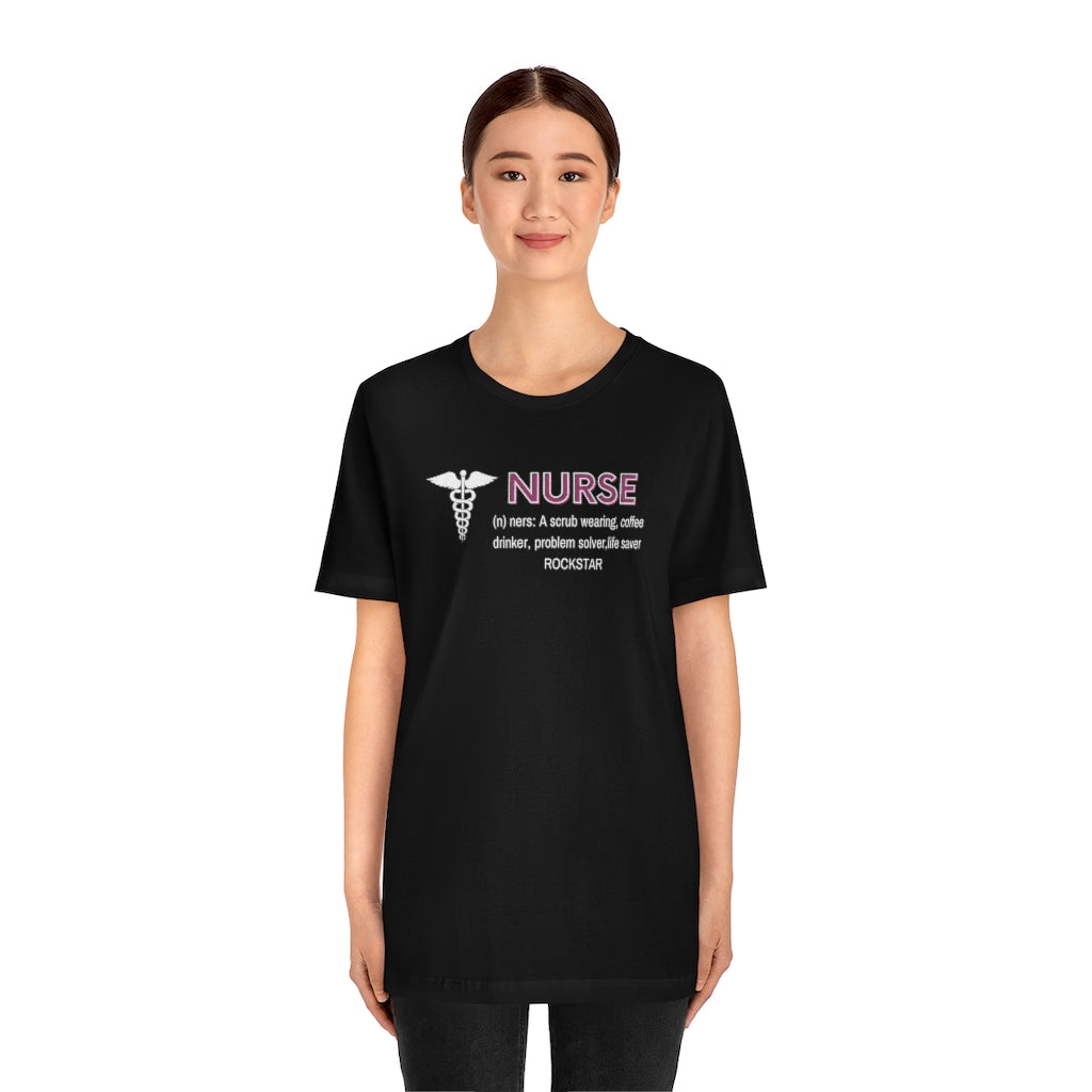 Nurse Unisex Jersey Short Sleeve Shirt | Nurse Summer Tee | Gift for Nurses.