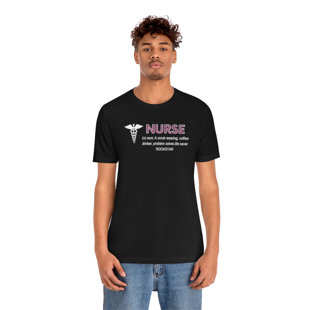 Nurse Unisex Jersey Short Sleeve Shirt | Nurse Summer Tee | Gift for Nurses.