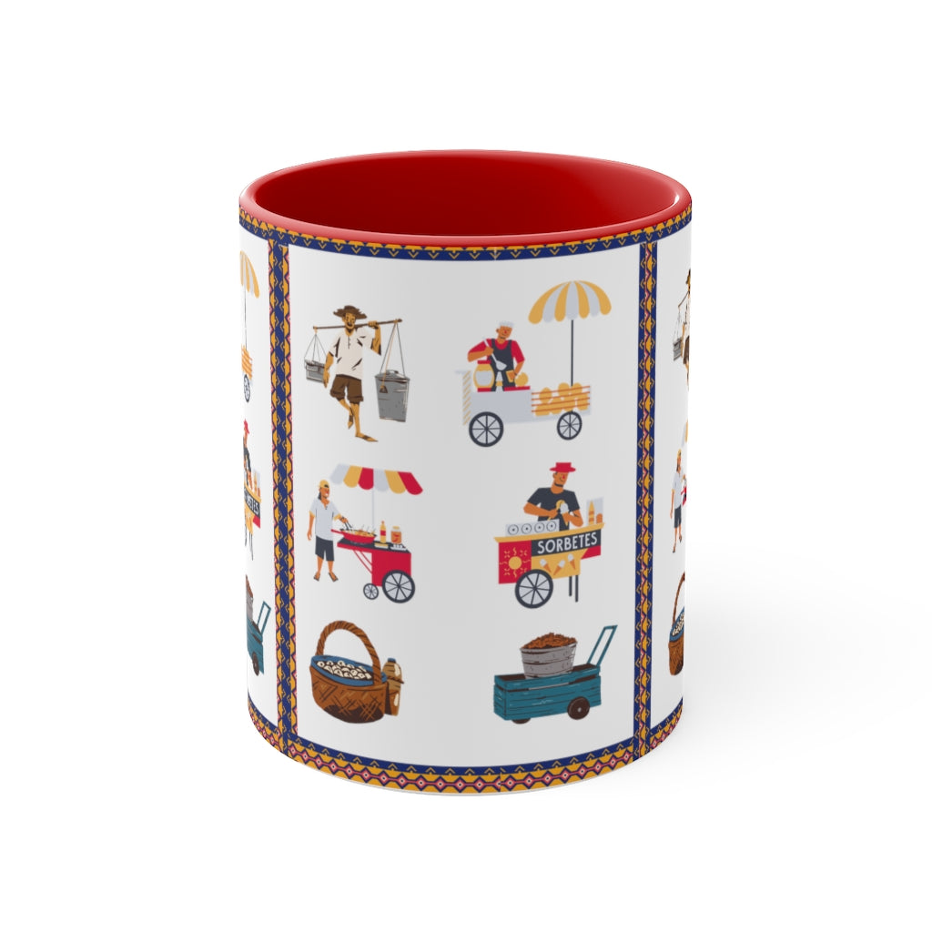 Philippines Filipino Accent Coffee Mug, 11oz | Pinoy coffe mug street food theme | Filipino gifting | Holiday Gifting