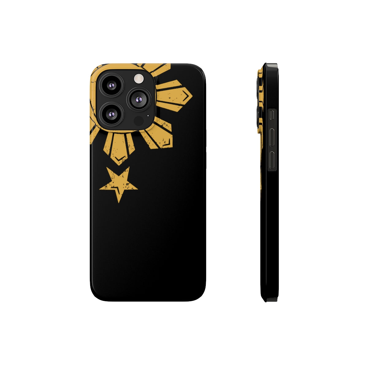 Philippines Filipino Three Stars and a Sun Barely There Phone Cases | Unique Filipino Iphone case | Filipino gift | Stocking Stuffer
