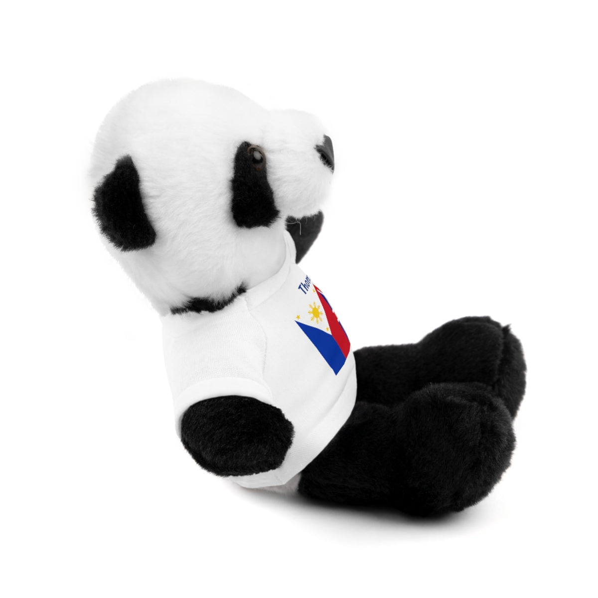 Personalized Filipino Stuffed Animal Toy with Tee | Philippines & UK Flag | Gift for kids and adults | Holiday Gifting idea