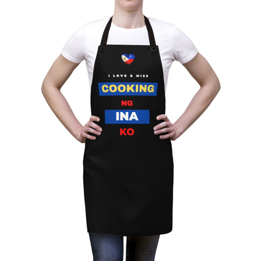 Funny Filipino Gift | Cooking ng Ina ko Apron | Unique Filipino Mothers Day Birthday Gift |