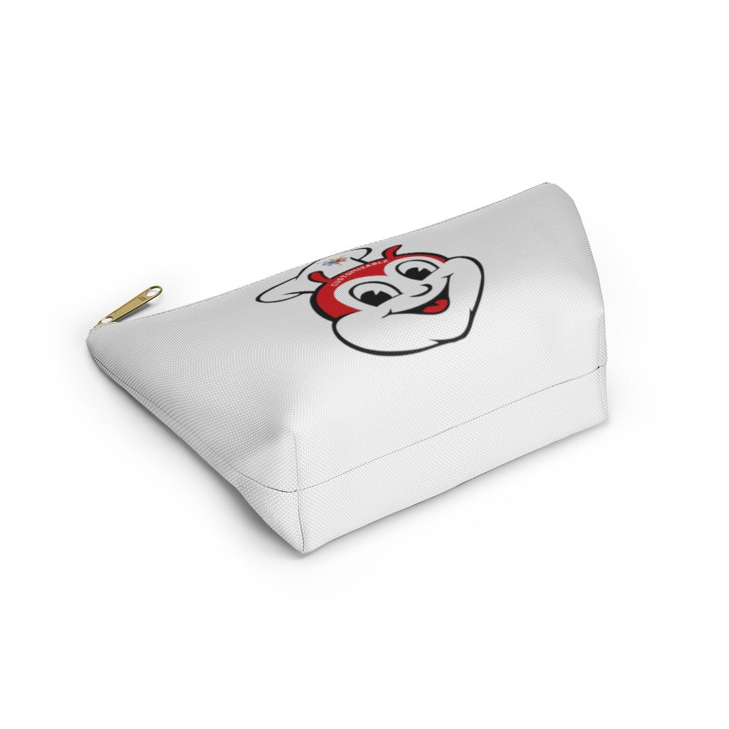 Personalized Philippines Filipino Jollibee Accessory Pouch w T-bottom |Jollibee pencil pen pouch.