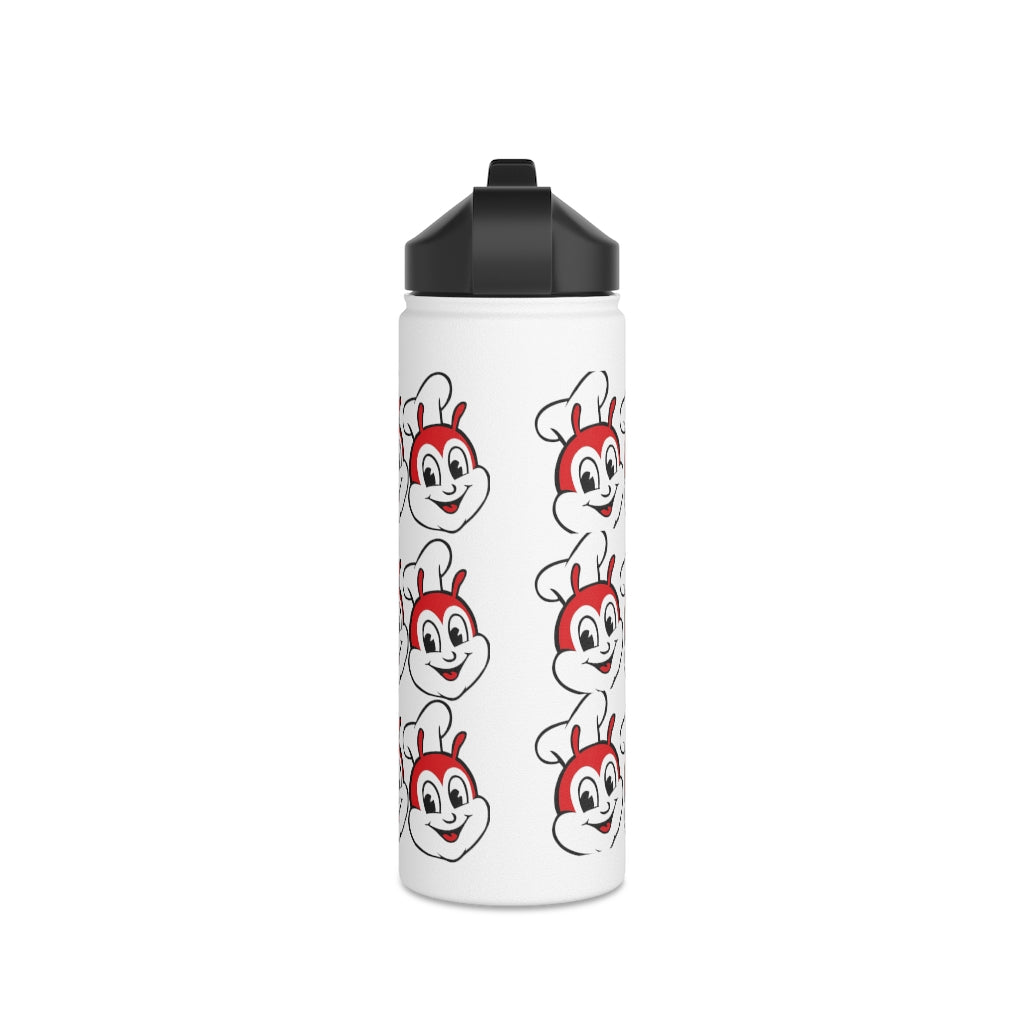 Personalized Philippines Jollibee Stainless Steel Water Bottle, Standard Lid