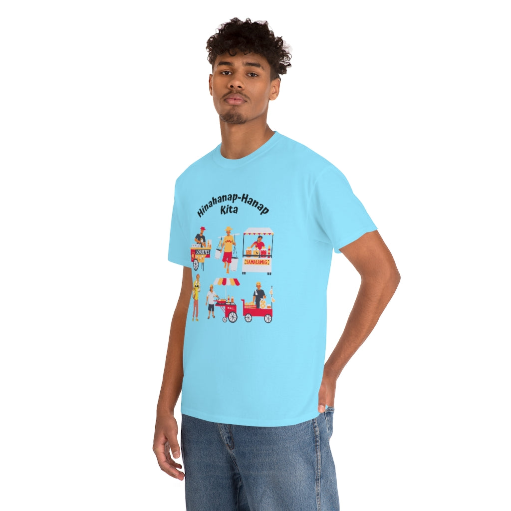 Philippines Hinahanap-hanap Kita Street Foods Unisex Heavy Cotton Shirt (LIght Colors)