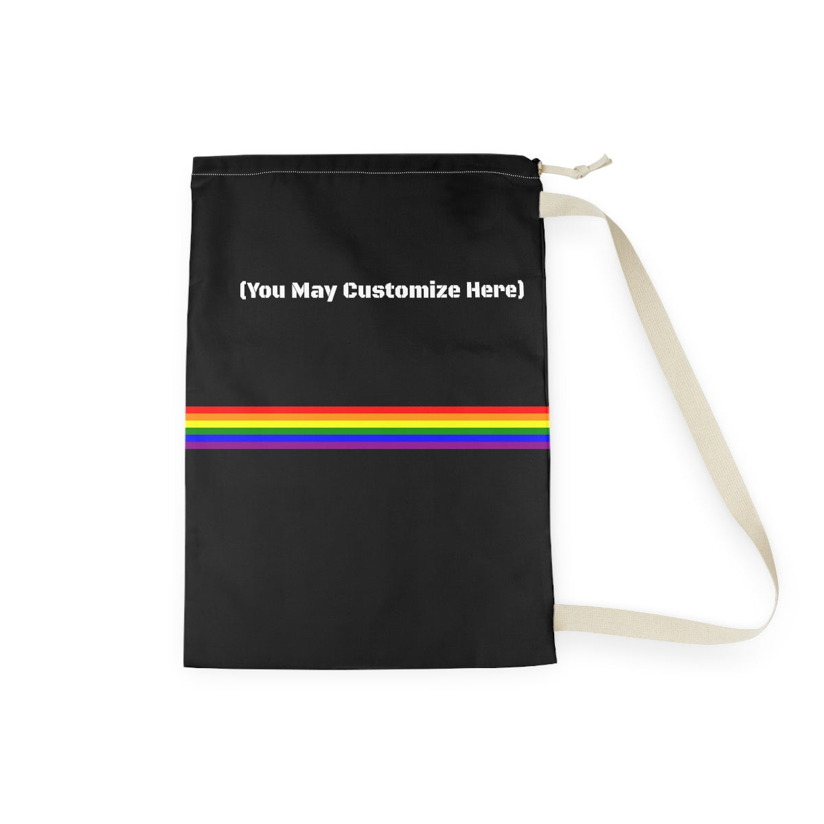 Personalized LGBT College Dorm Laundry Bag | Customizable Laundry bag ,