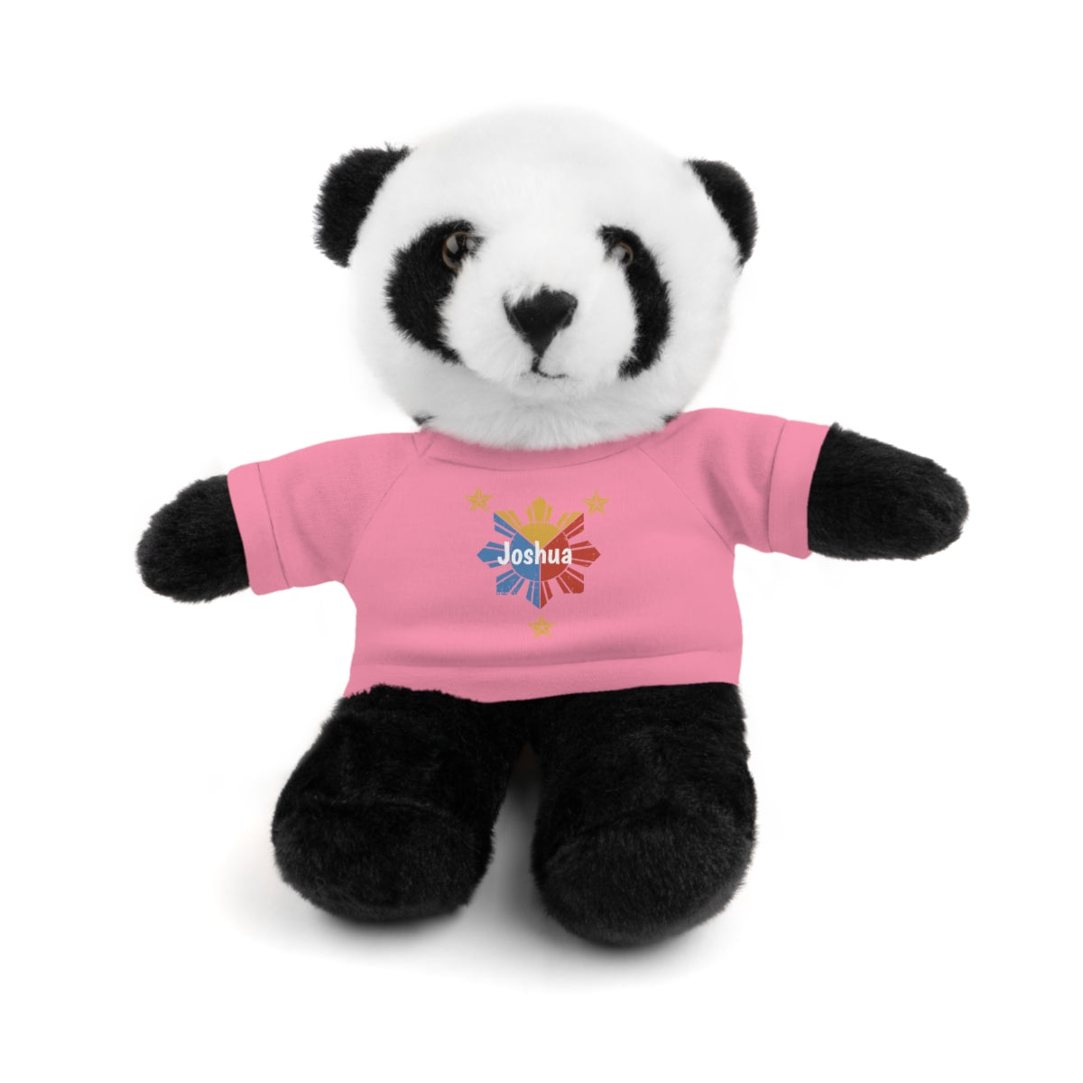 Personalized Filipino Stuffed Animal Toy with Tee | Philippine Star and Sun | Gift for kids and adults | Holiday Gifting idea