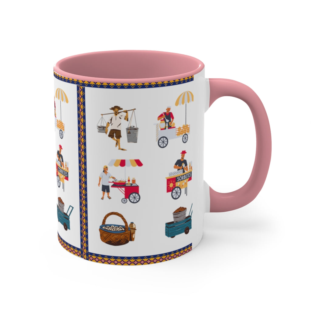 Philippines Filipino Accent Coffee Mug, 11oz | Pinoy coffe mug street food theme | Filipino gifting | Holiday Gifting