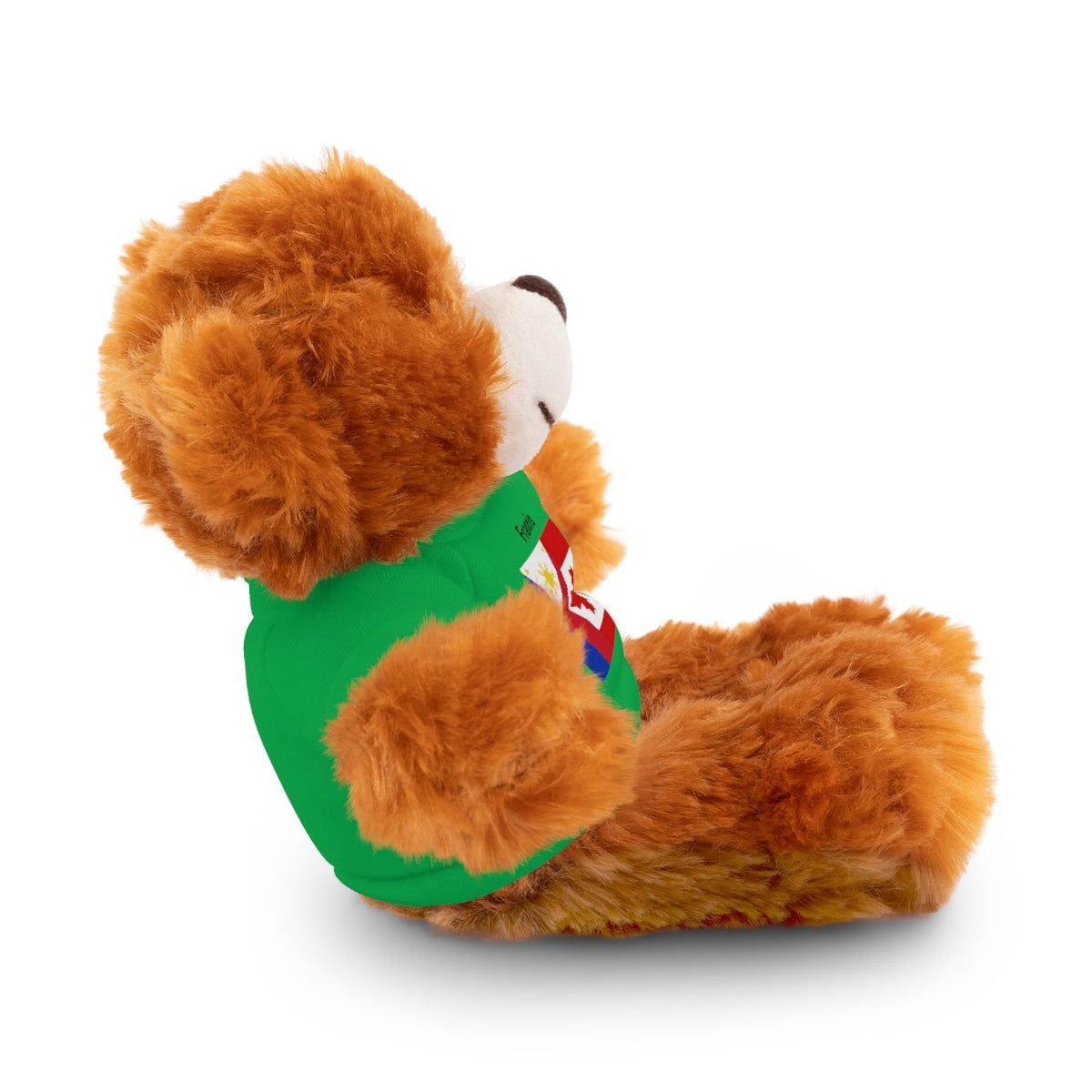 Personalized Filipino Stuffed Animal Toy with Tee | Philippines & Canada Flag | Gift for kids and adults | Holiday Gifting