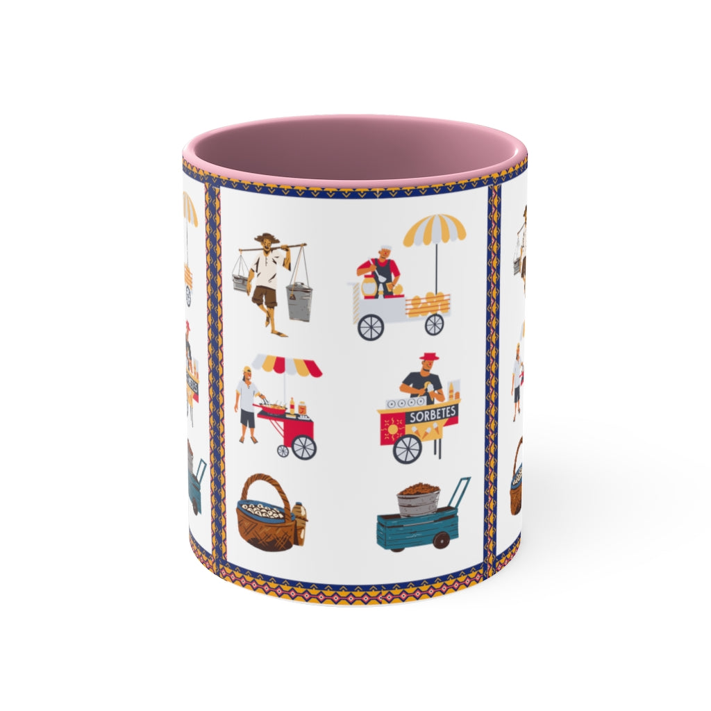 Philippines Filipino Accent Coffee Mug, 11oz | Pinoy coffe mug street food theme | Filipino gifting | Holiday Gifting