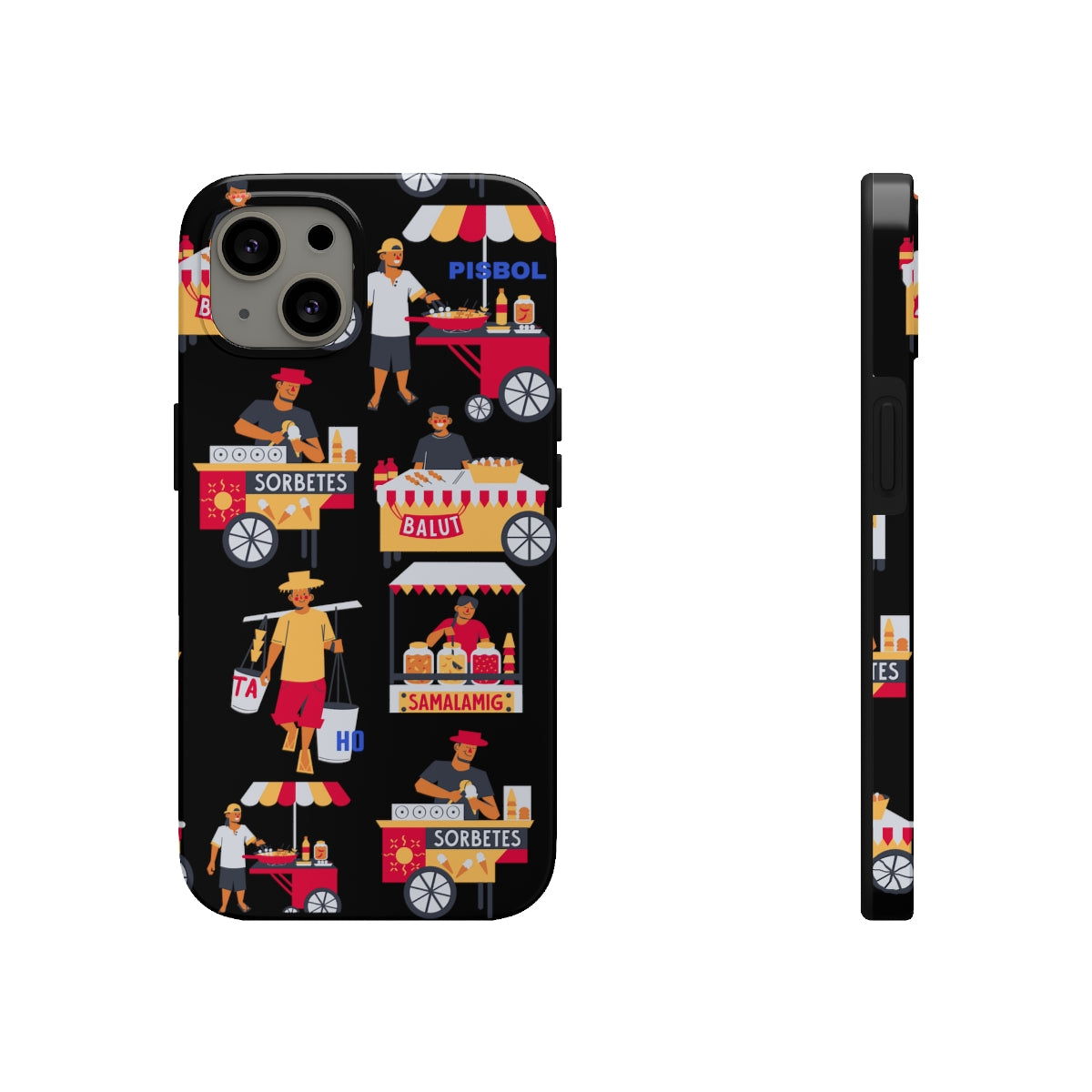 Philippine Street Food Theme Tough Phone Cases, Case-Mate, Unique phone Case | Filipino Gifting Idea | Stocking Stuffers