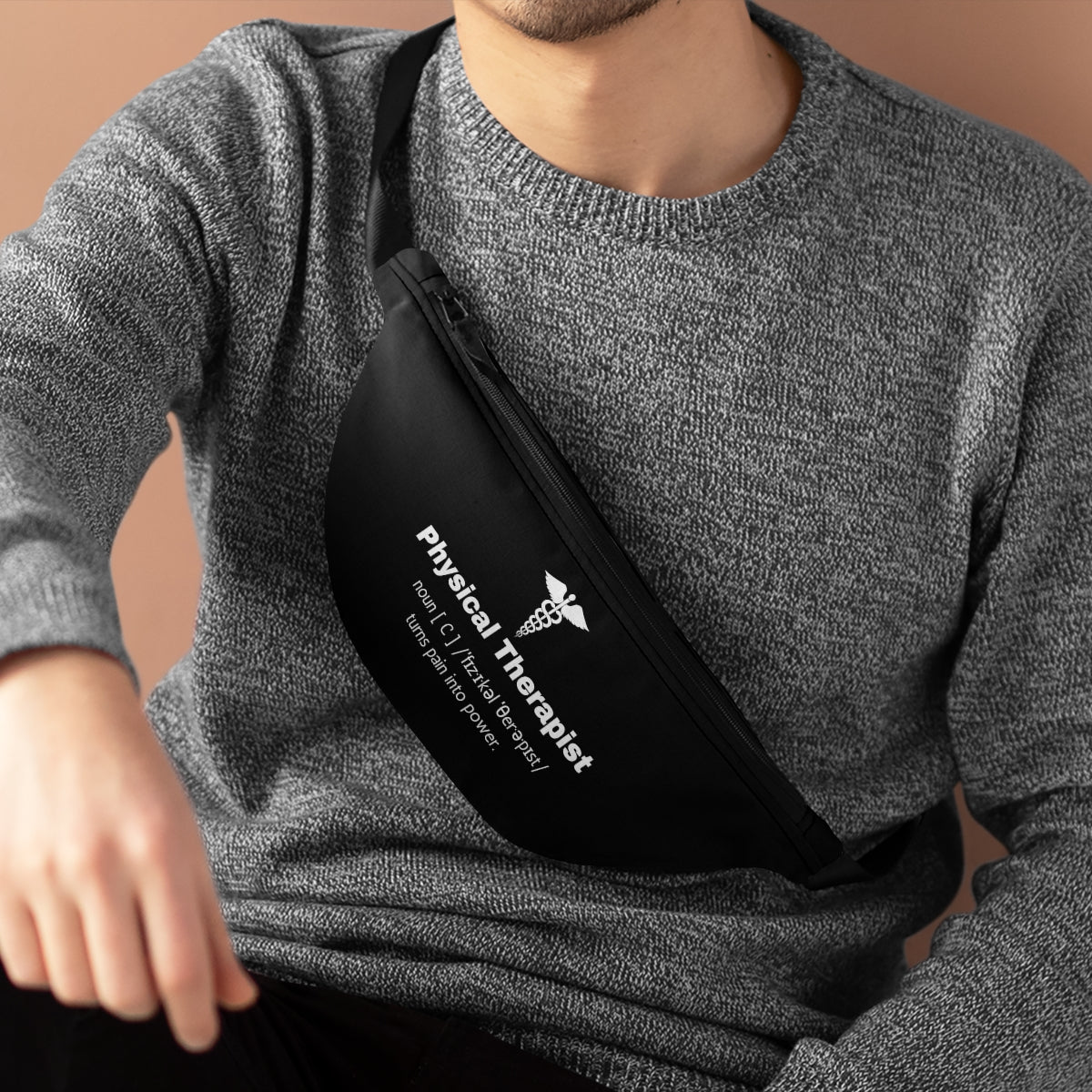 Physical Therapist Fanny Pack| PT Travel Fanny Pack | Travel Fanny bag, Gift for Physical Therapist