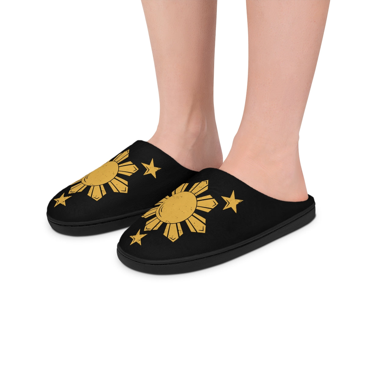 Philippines Filipino Three Stars and a Sun Mens | Women's Indoor Slippers
