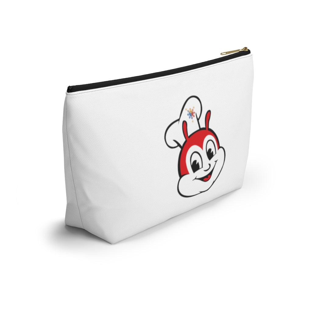 Personalized Philippines Filipino Jollibee Accessory Pouch w T-bottom |Jollibee pencil pen pouch.