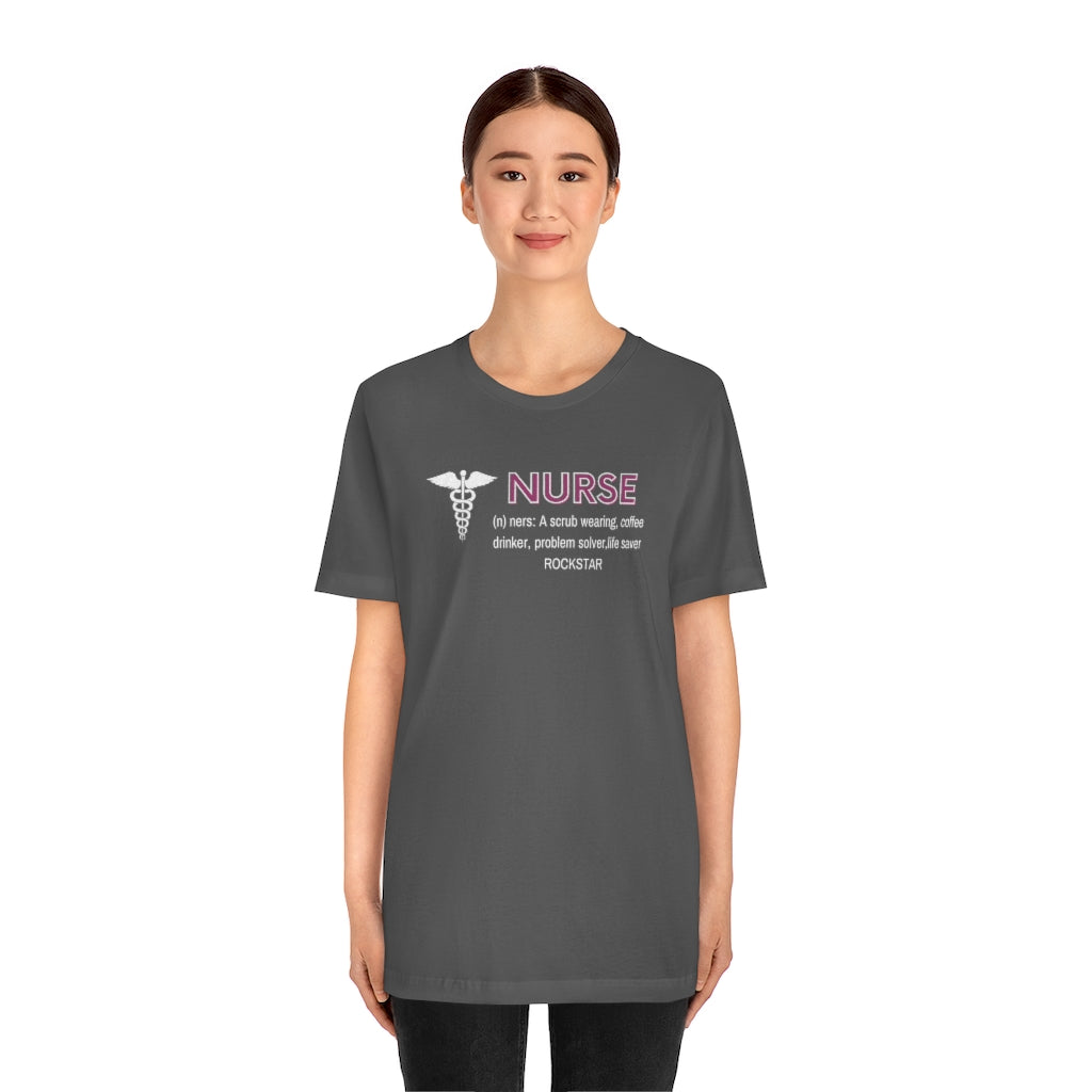 Nurse Unisex Jersey Short Sleeve Shirt | Nurse Summer Tee | Gift for Nurses.