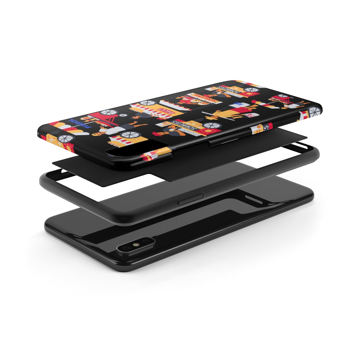 Philippine Street Food Theme Tough Phone Cases, Case-Mate, Unique phone Case | Filipino Gifting Idea | Stocking Stuffers