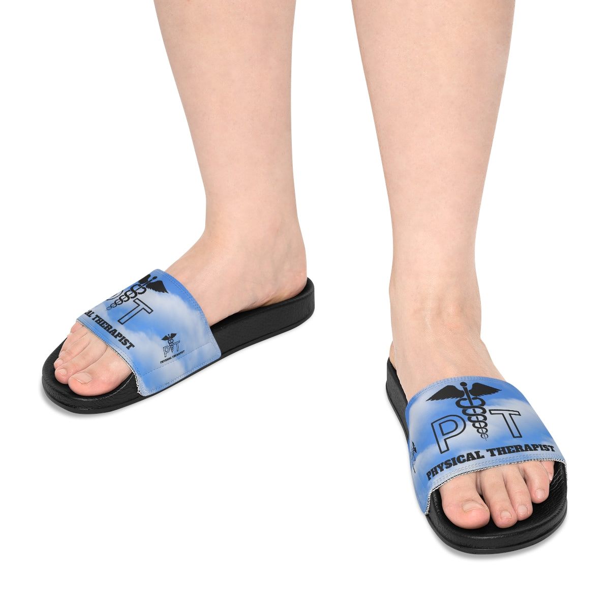 Physical Therapist Women's Slide Sandals | Filpino PT Summer Sandals
