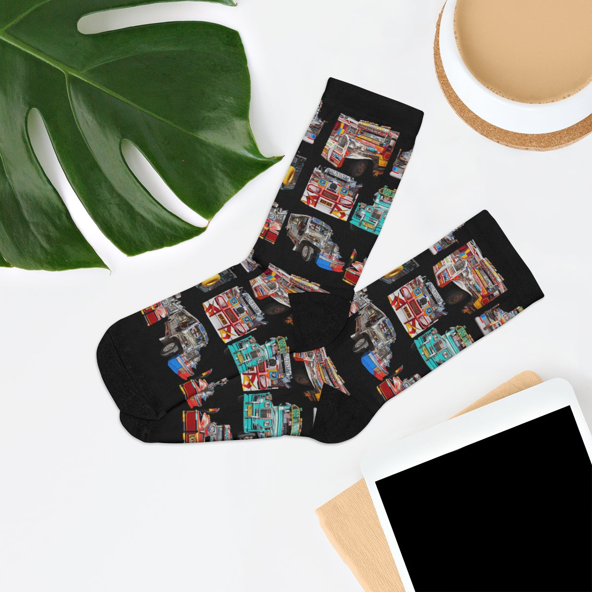 Philippines Jeepney Inspired DTG Socks