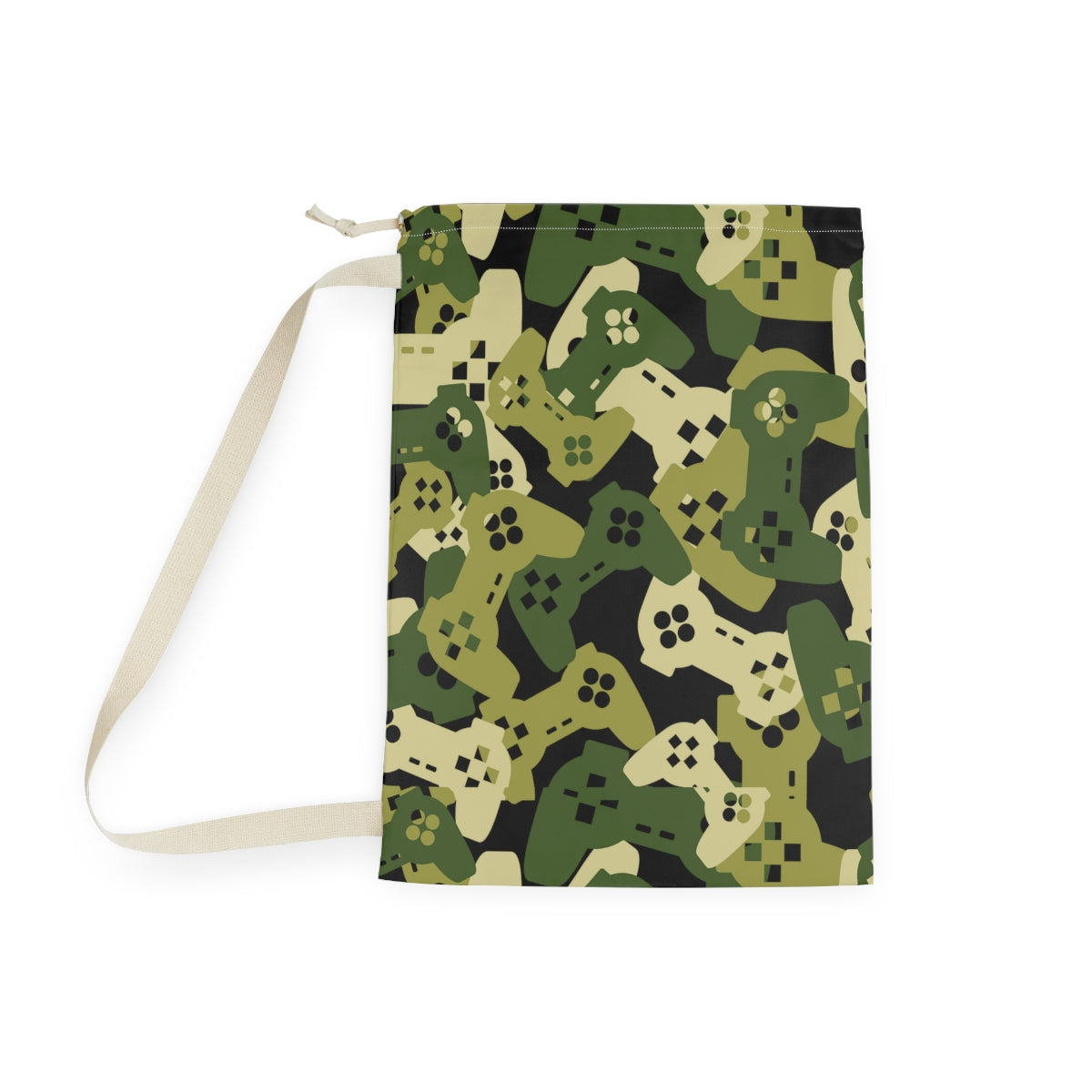 Personalized Funny Laundry bag | Gamers Camouflage College Dorm Laundry Bag | Unique Print Laundry bag , College Moving In Laundry bag