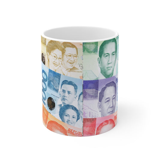 Funny Philippine Mug | Unique Philippine Money Mug 11oz | Fathers Day |Graduation Day | Birthday Gifting idea