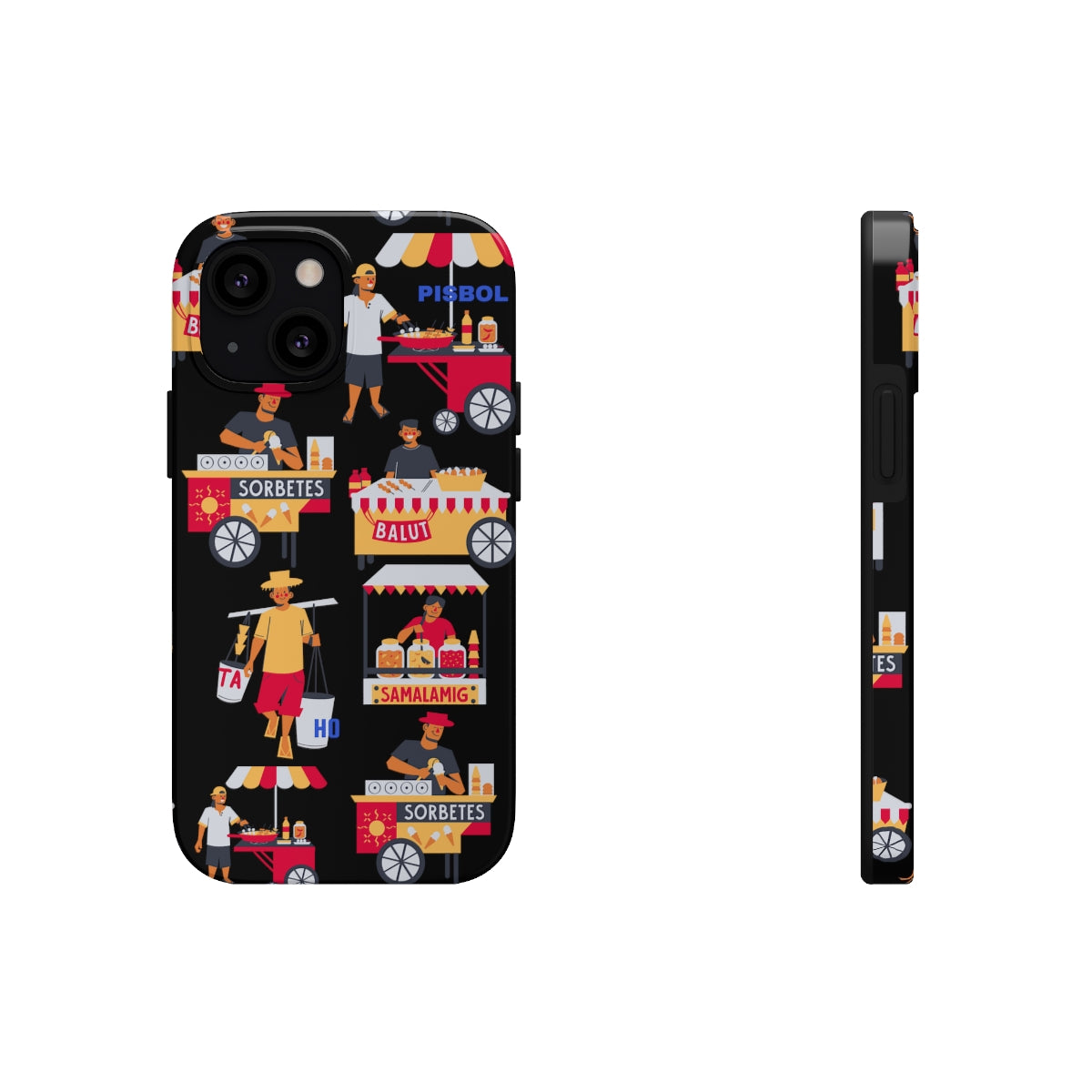 Philippine Street Food Theme Tough Phone Cases, Case-Mate, Unique phone Case | Filipino Gifting Idea | Stocking Stuffers