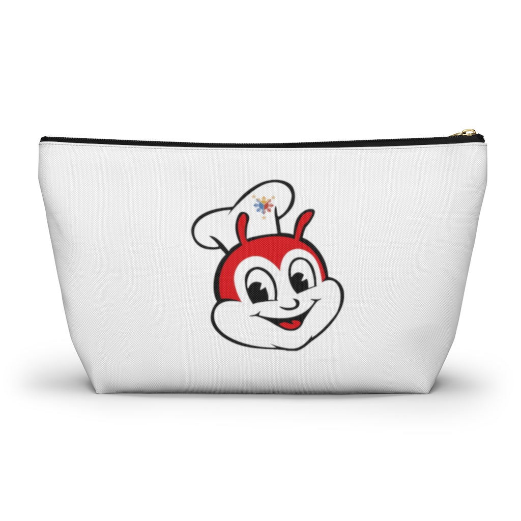 Personalized Philippines Filipino Jollibee Accessory Pouch w T-bottom |Jollibee pencil pen pouch.