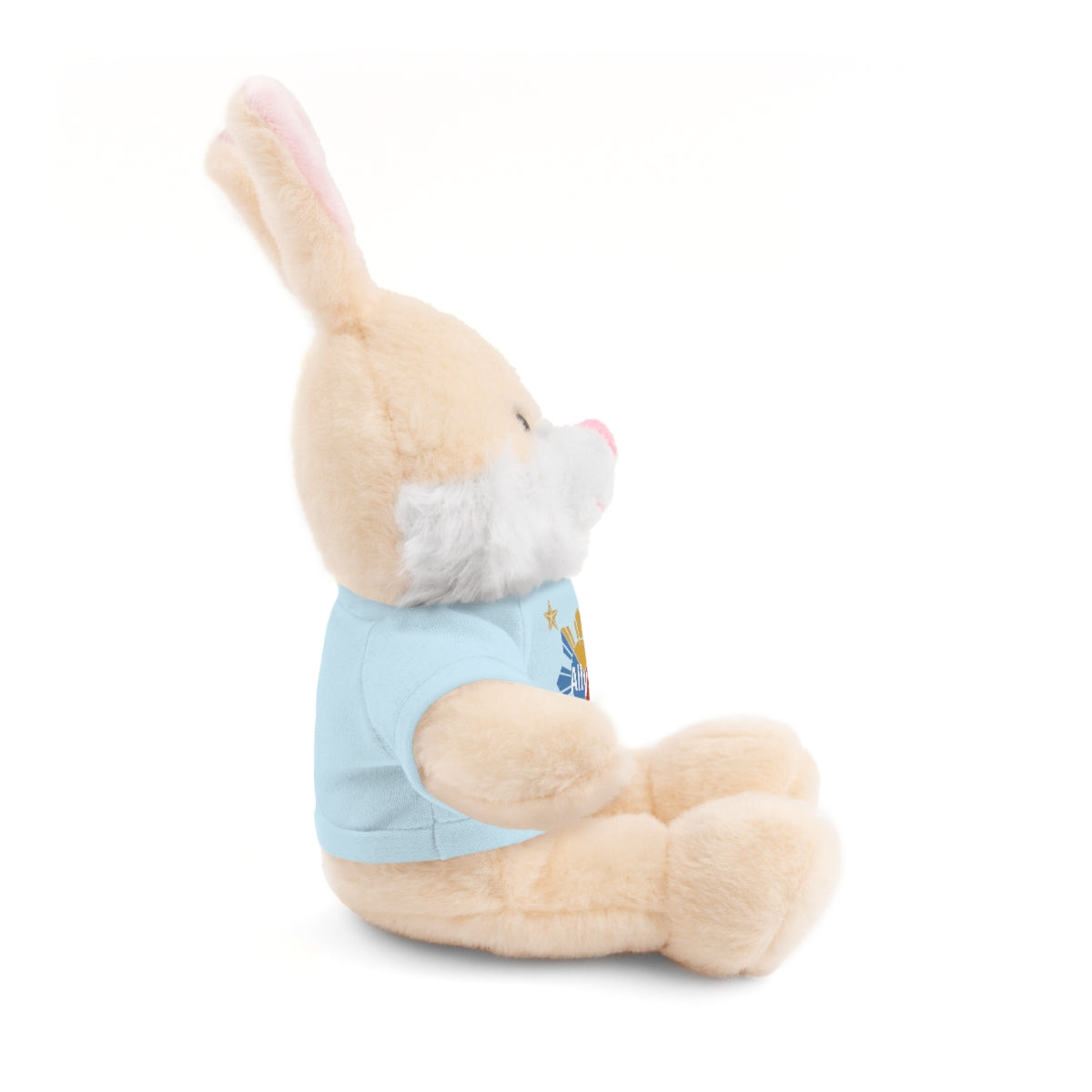 Personalized Filipino Stuffed Animal Toy with Tee | Philippine Star and Sun | Gift for kids and adults | Holiday Gifting idea