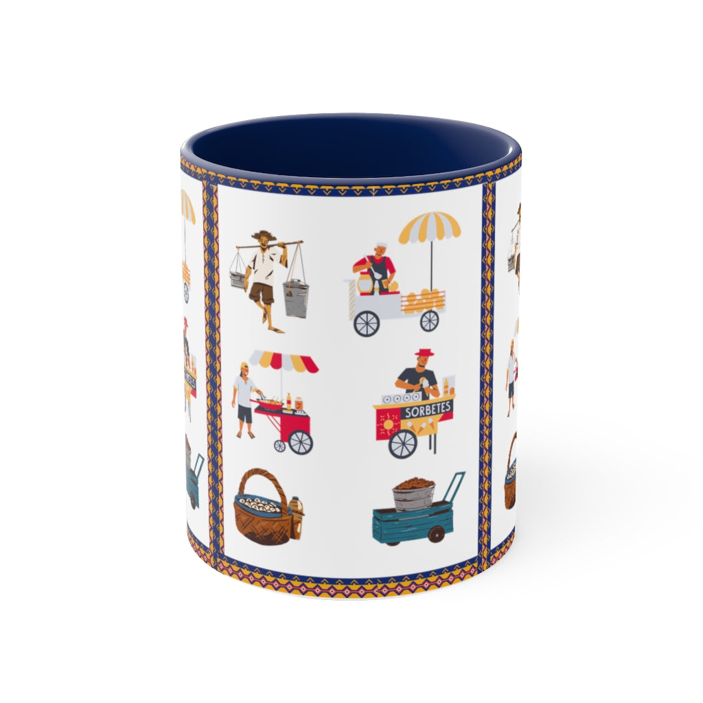 Philippines Filipino Accent Coffee Mug, 11oz | Pinoy coffe mug street food theme | Filipino gifting | Holiday Gifting