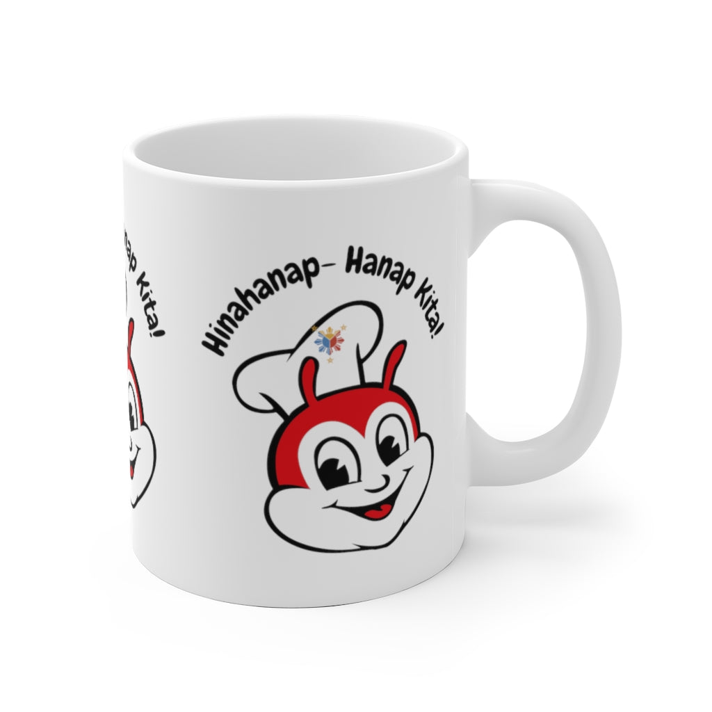 Philippines Filipino Jollibee Hinahanap hanap Kita White Ceramic Mug
