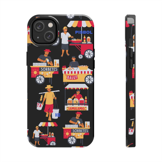 Philippine Street Food Theme Tough Phone Cases, Case-Mate, Unique phone Case | Filipino Gifting Idea | Stocking Stuffers