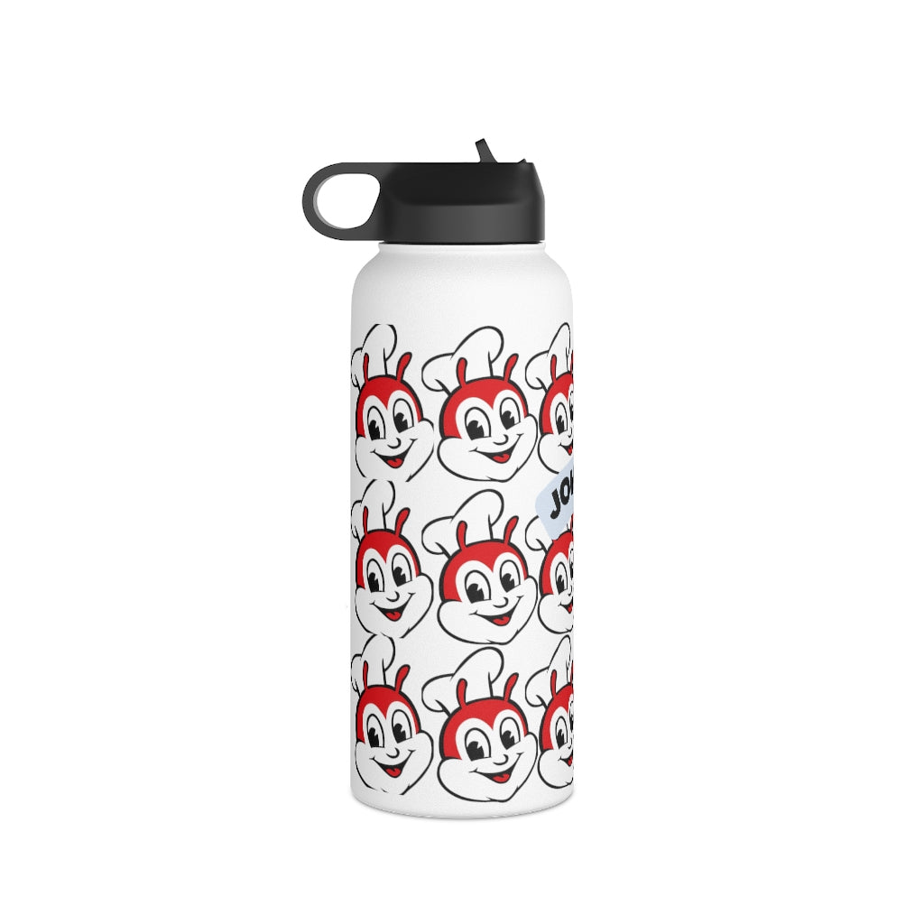 Personalized Philippines Jollibee Stainless Steel Water Bottle, Standard Lid