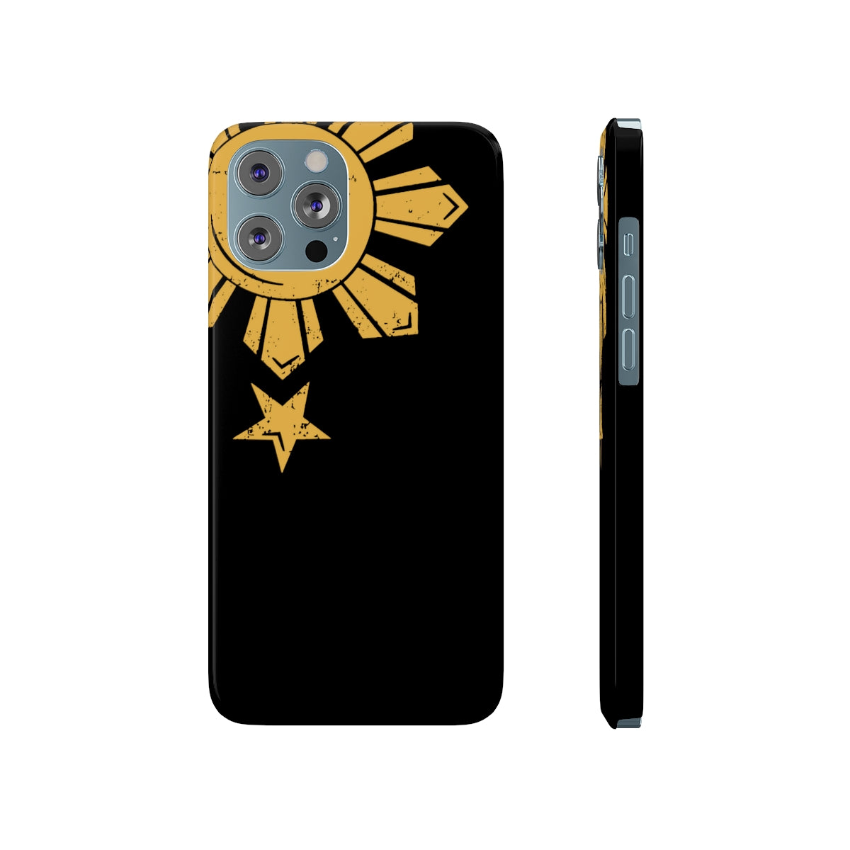 Philippines Filipino Three Stars and a Sun Barely There Phone Cases | Unique Filipino Iphone case | Filipino gift | Stocking Stuffer