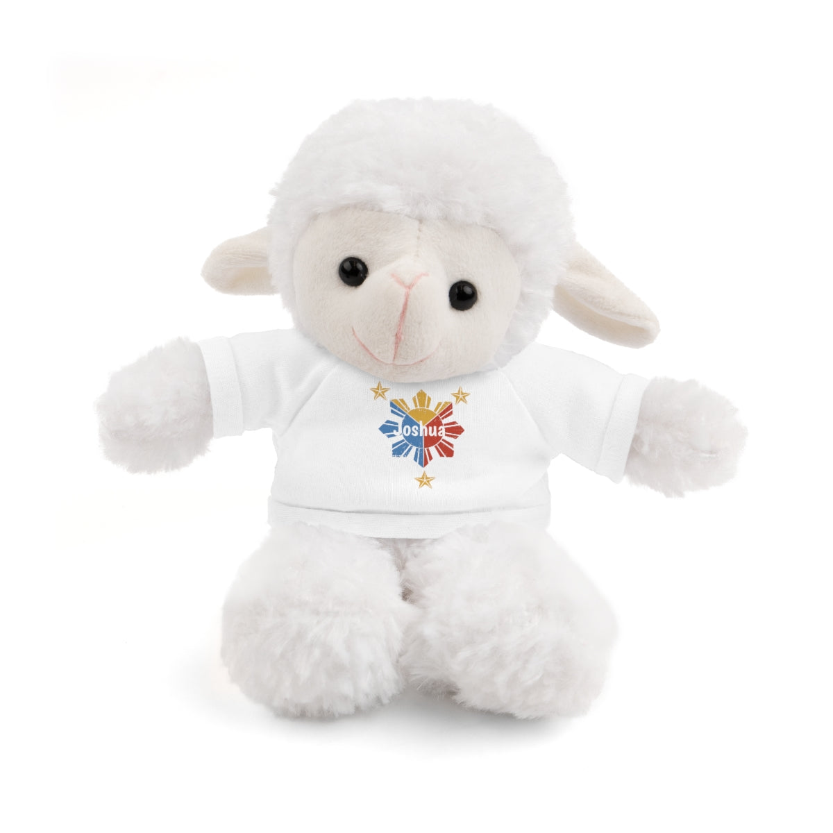 Personalized Filipino Stuffed Animal Toy with Tee | Philippine Star and Sun | Gift for kids and adults | Holiday Gifting idea