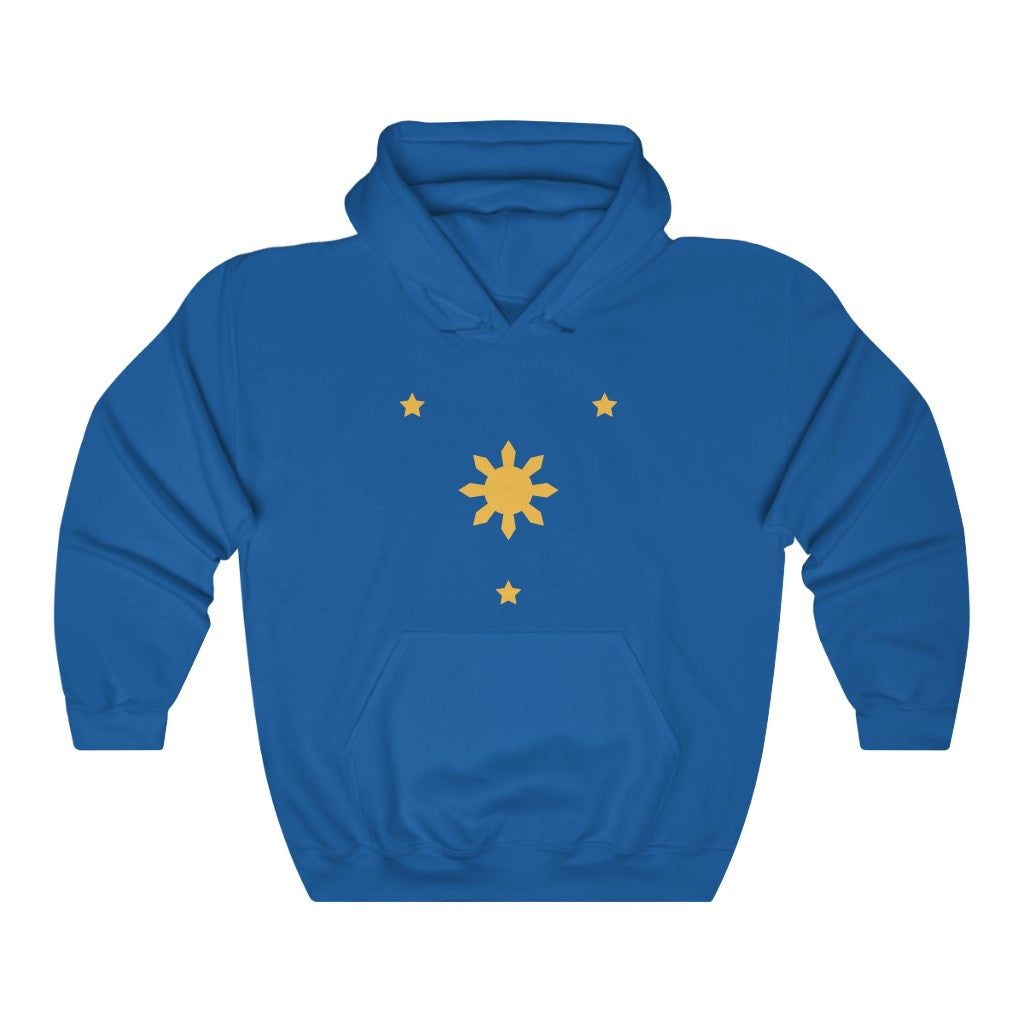 Philippine Sun and Star Hoodie | Filipino Pullover