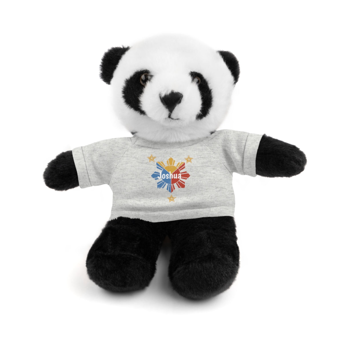 Personalized Filipino Stuffed Animal Toy with Tee | Philippine Star and Sun | Gift for kids and adults | Holiday Gifting idea
