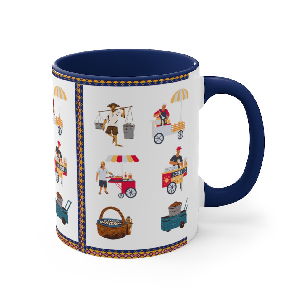 Philippines Filipino Accent Coffee Mug, 11oz | Pinoy coffe mug street food theme | Filipino gifting | Holiday Gifting