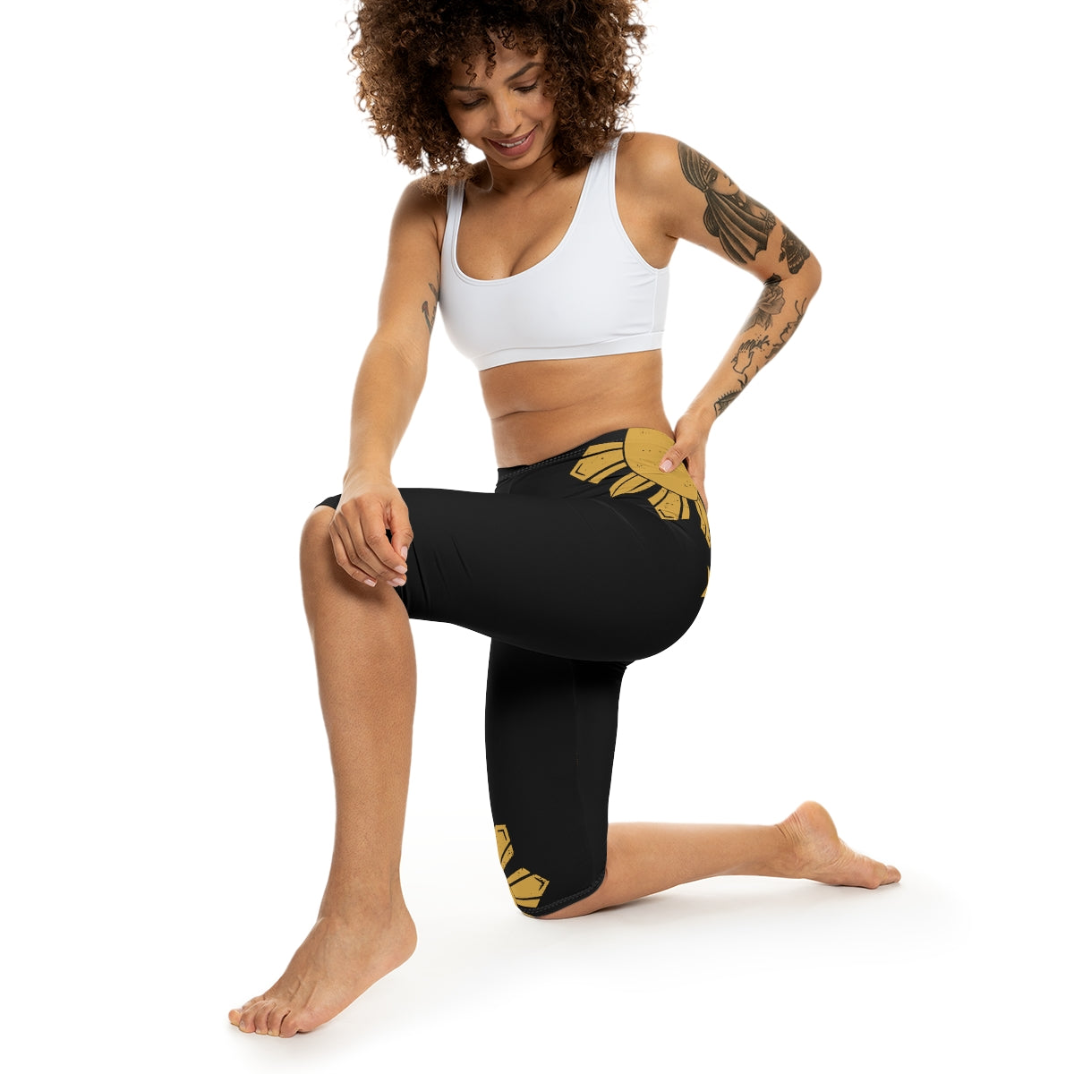 Philippines Filpino Sun and Star Capri Leggings | Womens Capri Leggings, Summer capris | Filipino Summer capris