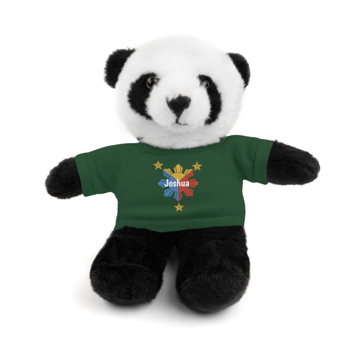 Personalized Filipino Stuffed Animal Toy with Tee | Philippine Star and Sun | Gift for kids and adults | Holiday Gifting idea