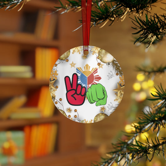 Philippines Filipino BBM Sarah Christmas tree Ornaments |