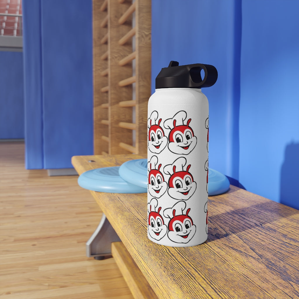 Personalized Philippines Jollibee Stainless Steel Water Bottle, Standard Lid