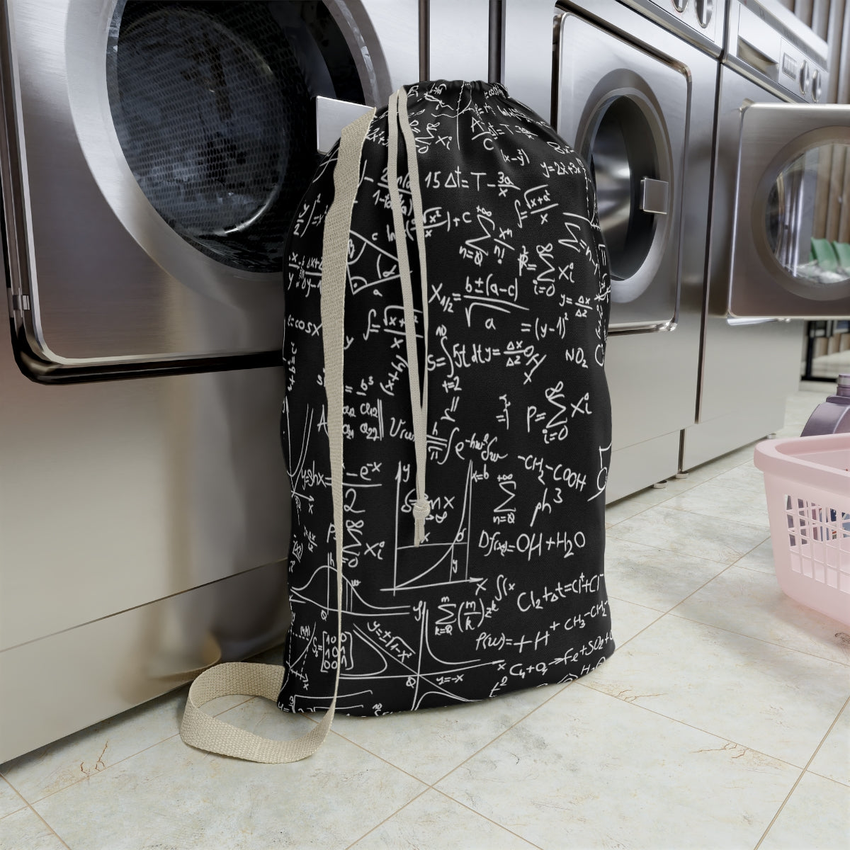 Personalized Funny Dorm Laundry Bag | Physics Equation Laundry bag , College Moving In Laundry bag