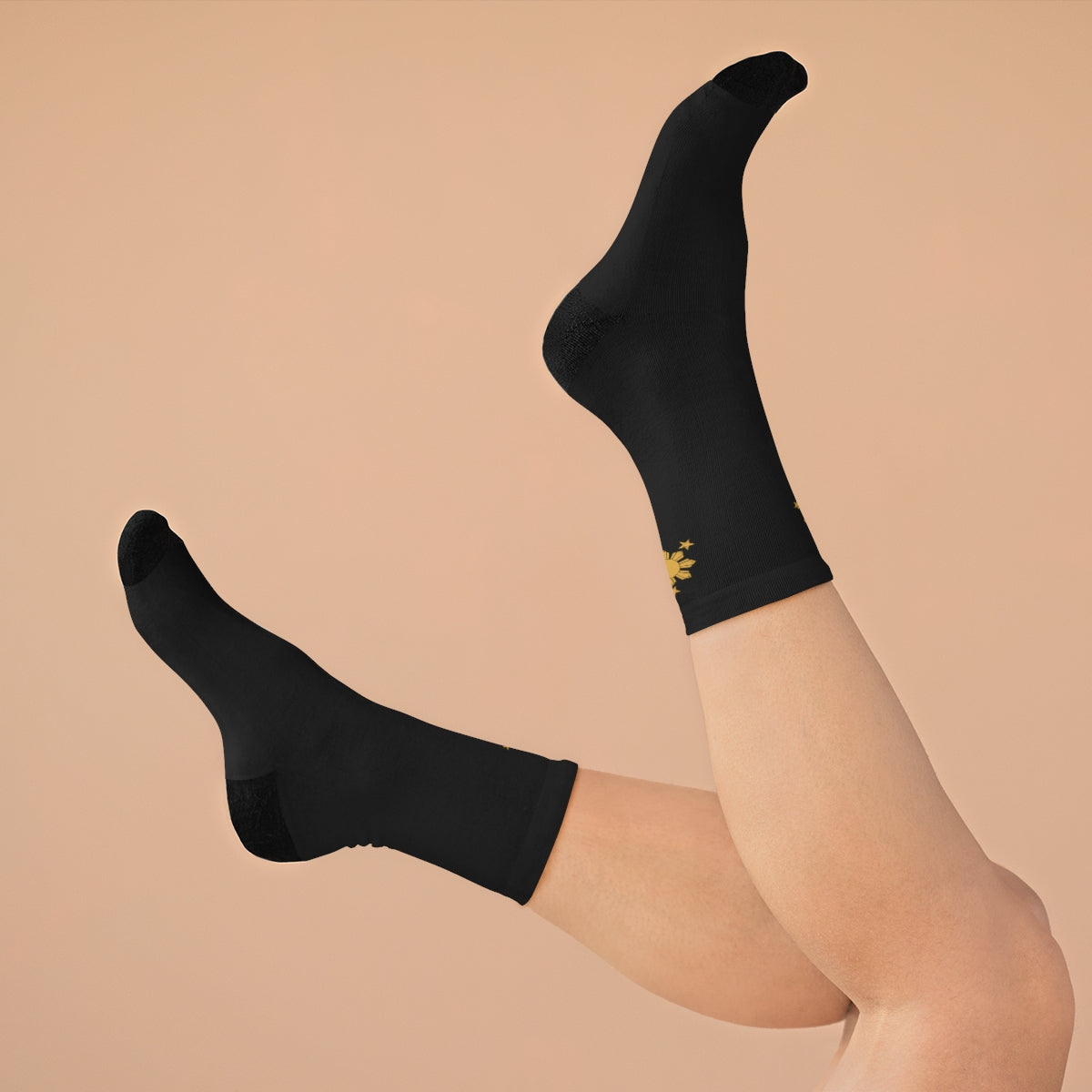 Philippines Three Stars and a Sun DTG Socks