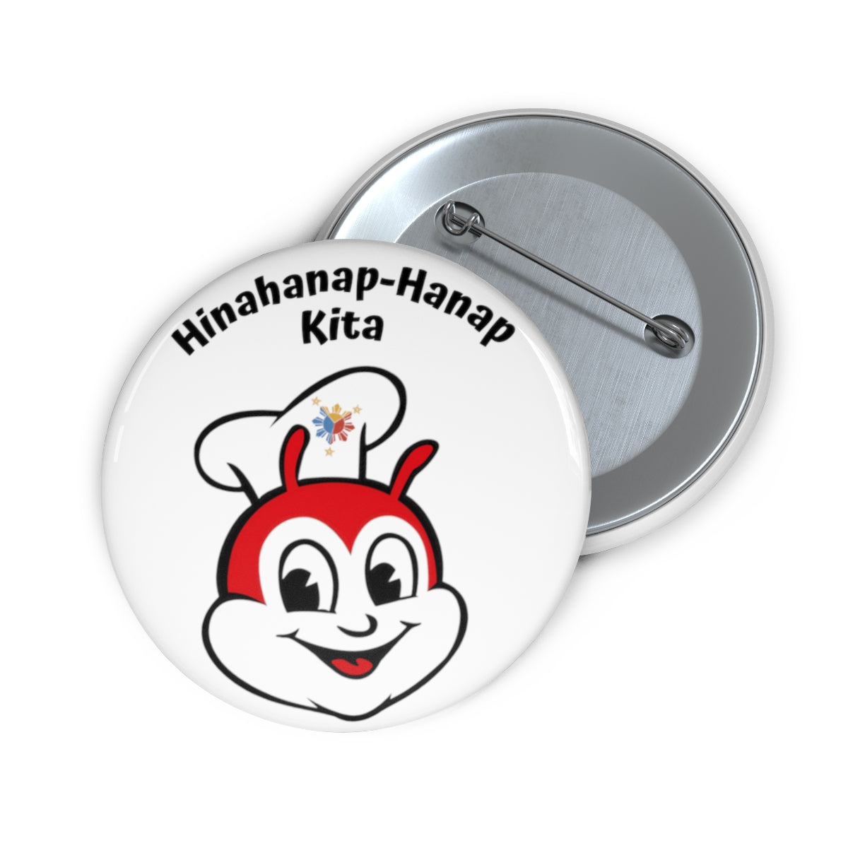 Philippines Filipino Jollibee Custom Pin Buttons