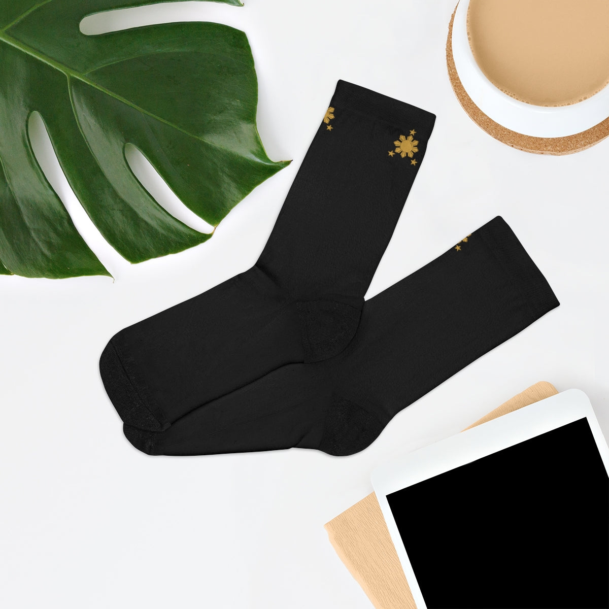 Philippines Three Stars and a Sun DTG Socks
