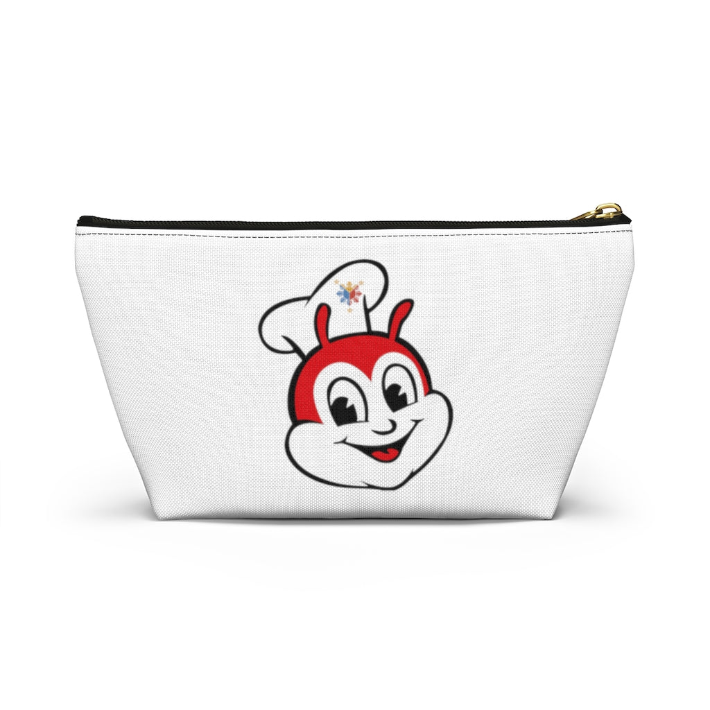 Personalized Philippines Filipino Jollibee Accessory Pouch w T-bottom |Jollibee pencil pen pouch.