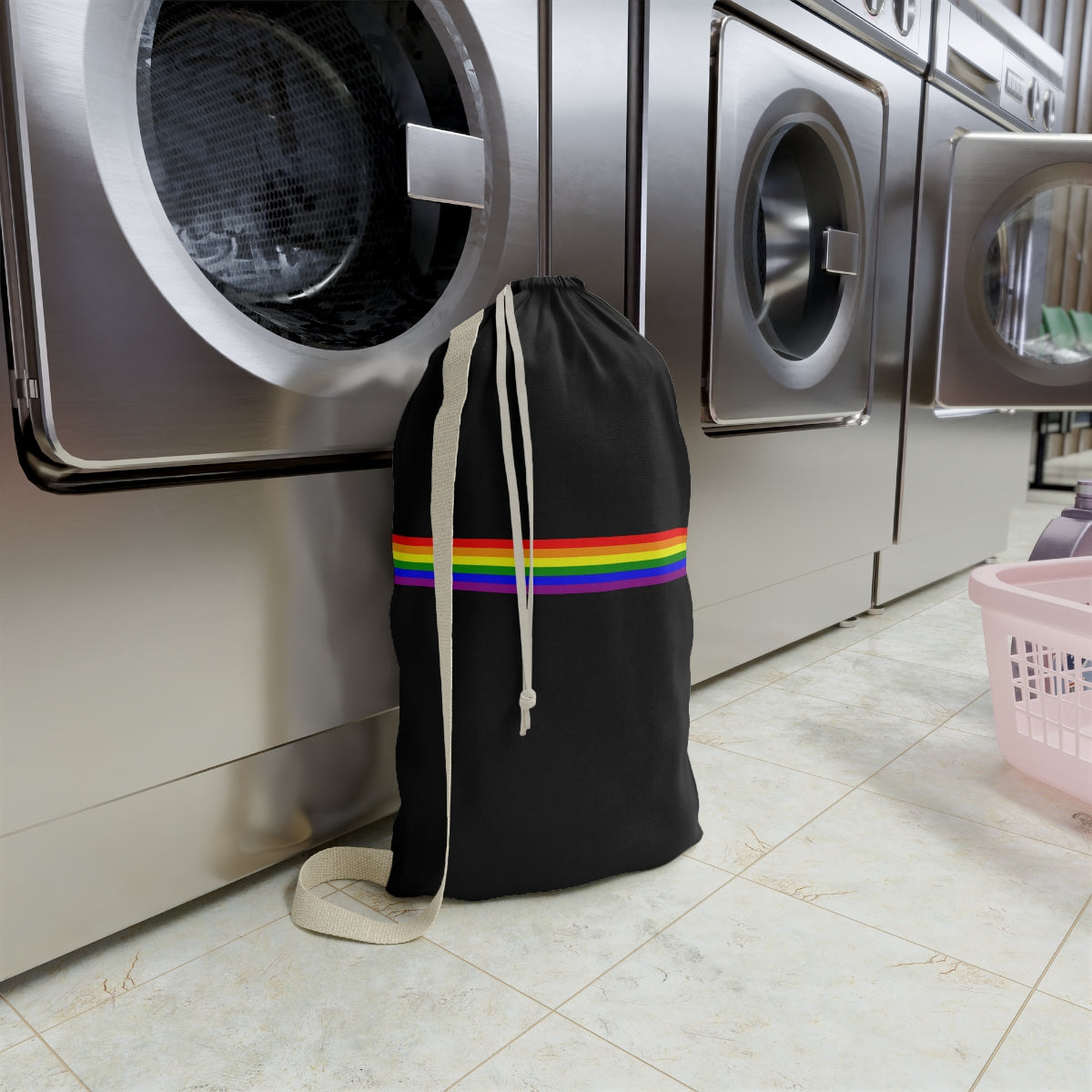 Personalized LGBT College Dorm Laundry Bag | Customizable Laundry bag ,