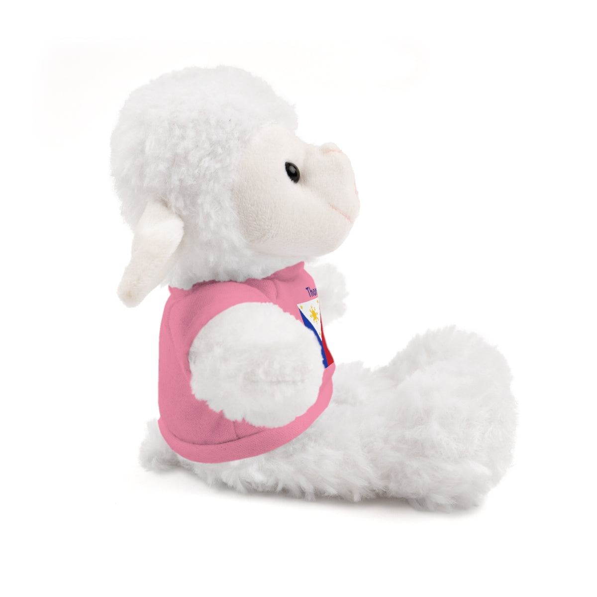 Personalized Filipino Stuffed Animal Toy with Tee | Philippines & UK Flag | Gift for kids and adults | Holiday Gifting idea