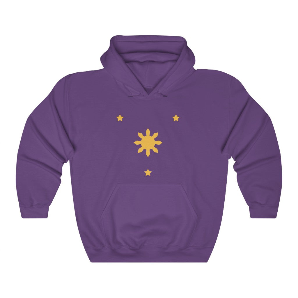 Philippine Sun and Star Hoodie | Filipino Pullover