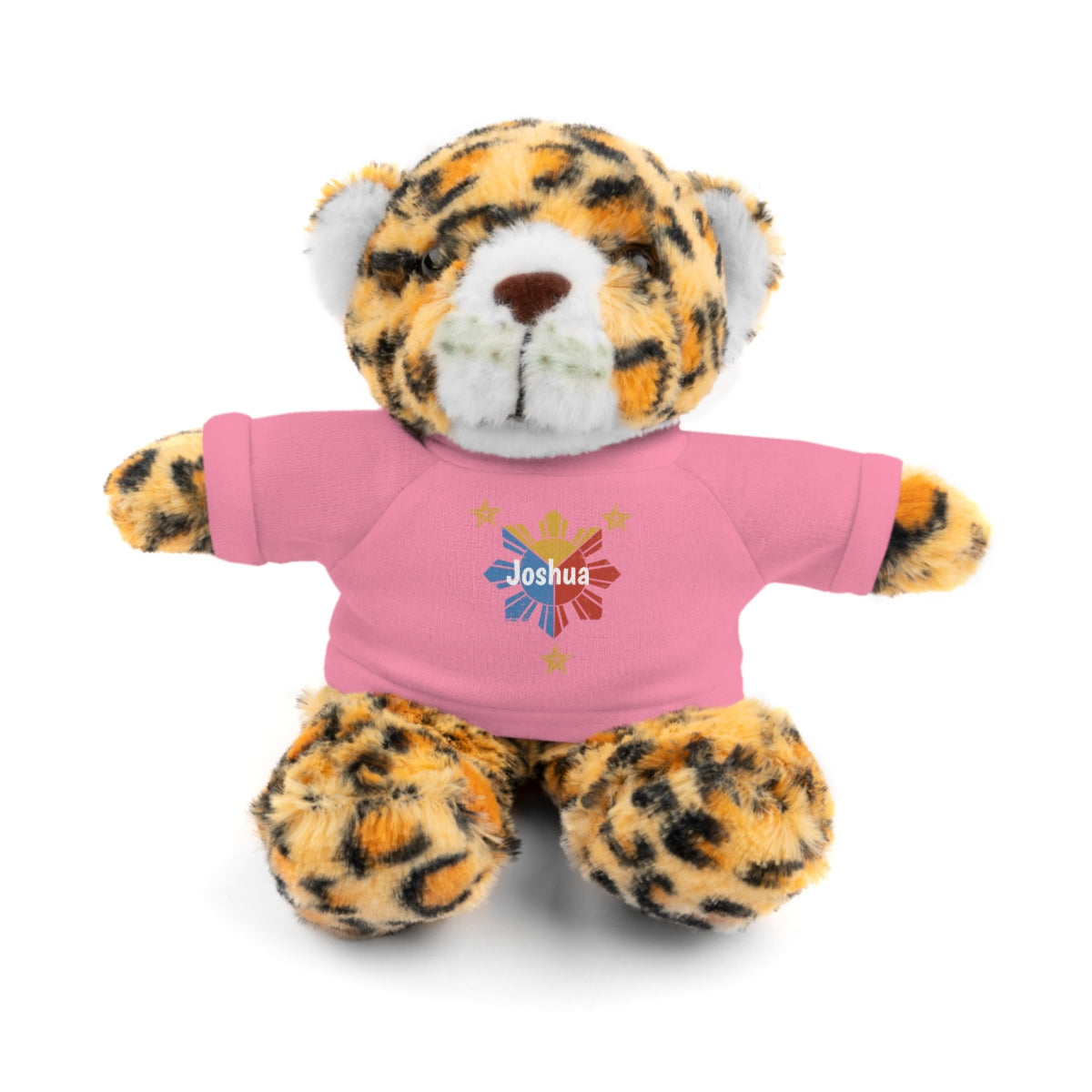 Personalized Filipino Stuffed Animal Toy with Tee | Philippine Star and Sun | Gift for kids and adults | Holiday Gifting idea